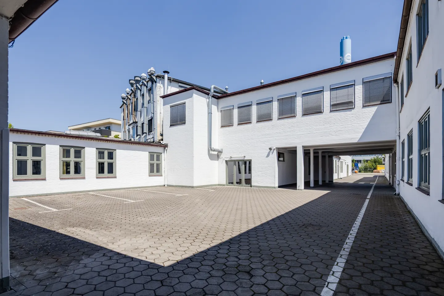 Innenhof der Luruper Schleife